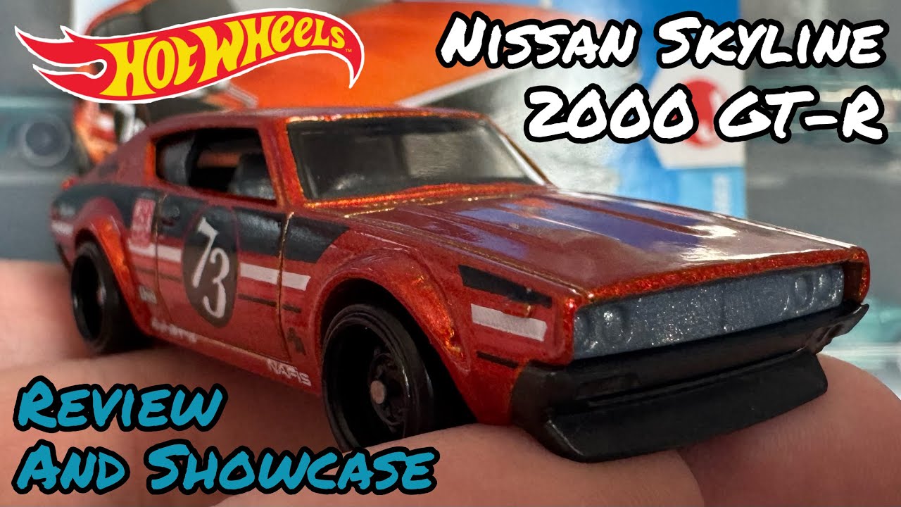 Hot Wheels Nissan Skyline 2000 GT-R (2026 D Case) Review And