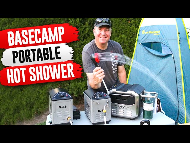 Mr Heater Portable Hot Shower System Comparison. ALL 3 BASECAMP SHOWERS!! -  YouTube