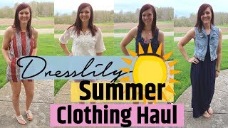 DressLily Summer Clothing Haul and Try On | Honest Clothing Review screenshot 5