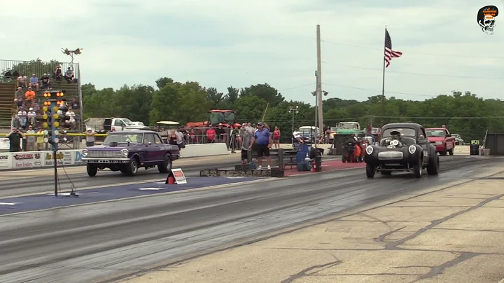 Brew City Gassers at the 2022 Glory Days Vintage Drags  @ByronDragway
