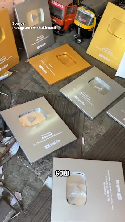 Cara Cepat Mendapatkan Silver dan Gold Play Button‼️