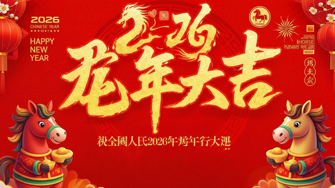 2026新年歌 💖 Lagu Imlek 2026【最好听的新年歌曲 2026】2026经典新年歌系列 🎶 南方群星大拜年2026🧨Chinese New Year Song 2026