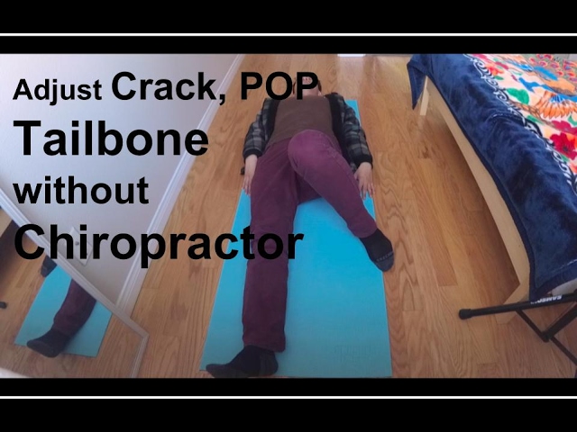 How can I pop my tailbone?