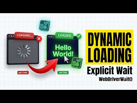 Selenium Dynamic Loading Tutorial in Python #13 | Explicit Wait | Tamil