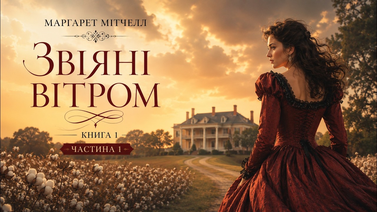 Маргарет Мітчелл - Звіяні вітром. Книга 1. Частина 1 [аудіокнига