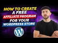 Goaffpro woocommerce tutorial  how to create a free affiliate program for your wordpress store