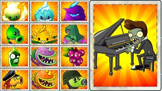 Top 100 Every Plant Power-Up! Plants vs Zombies 2 vs Piano Zombie Primal Plantas Contra Zombies 2