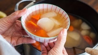 Chinese Daikon and Carrot Soup Recipe