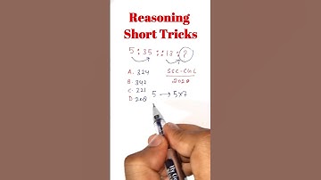 Number Analogy | Reasoning Short Tricks || Find the Missing Number ?  | #shorts CTET, TET, SUPER TET