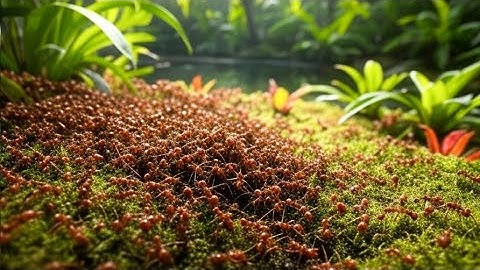 A Swarm of Fire Ants Broke Into My Giant Wetlands Vivarium
