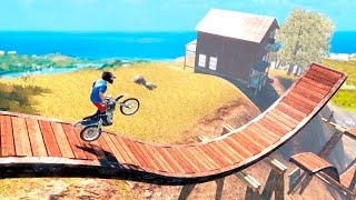 Bike Racing Tricky Stunt Master - Gameplay Android game - trail moto game screenshot 3