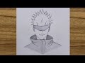 Drawing GOJO SATORU The Easy Way | Anime Art