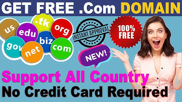 Get Free Domain 2022 | .TK .NET .ML Free Premium Domain Name
