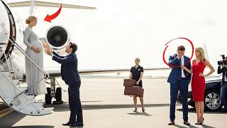 She Signed the Divorce in Tears — But Her Jet Entrance with a Billionaire Changed Everything