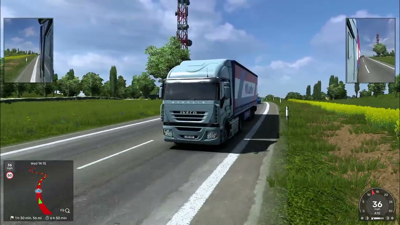 Iveco stralis from Swansea to Southampton ETS2 Ep9