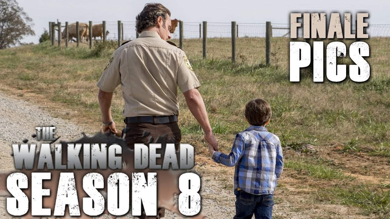 The Walking Dead Season 8 Finale - Pics Preview! Rick & Carl Flashback