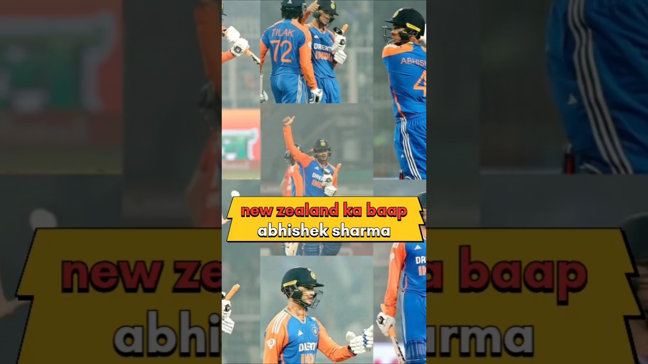 ind vs NZ 3rd T20 abhishek kumar 