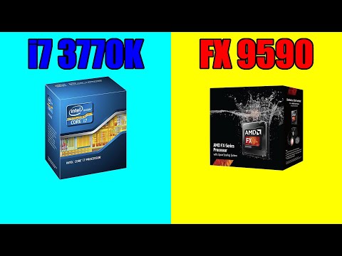 Intel Core i7 3770K vs AMD FX 9590 | Tested in 7 Games