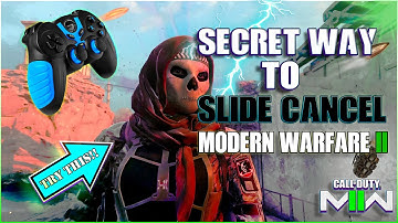 (SUPER EASY) HOW to SLIDE CANCEL Modern Warfare 2!! Different then how others are doing it!!