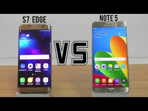 Video: Perbedaan Antara Samsung Galaxy S7 Dan Note 5