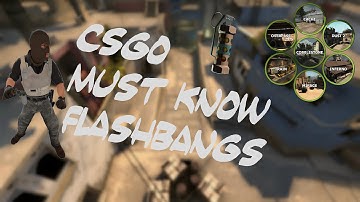 Csgo Must know flashes! - Official map pool