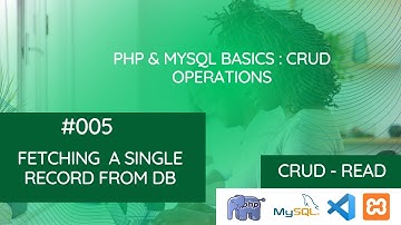 Fetching a Single Record from the Database Using PHP MySql