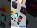 ⚡ Industrial Automation Live Demo | PLC Programming | Control Panel Practical