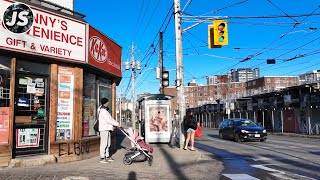 Downtown Toronto Across Gerrard Street Walk (March 25, 2024)