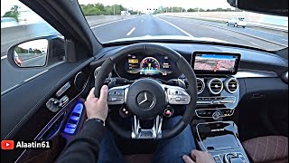The New Mercedes C63 S AMG 2021 Test Drive