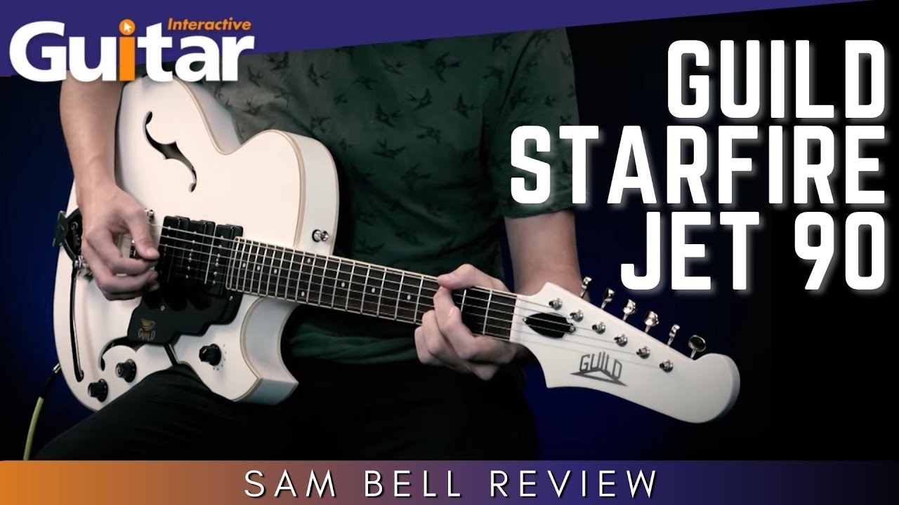 Guild Starfire Jet 90 Satin White | Review | Sam Bell - YouTube