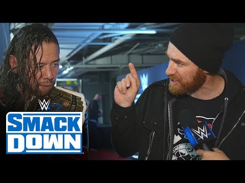 Sami Zayn and Shinsuke Nakamura state their case: Smackdown Exclusive, Oct. 25, 2019