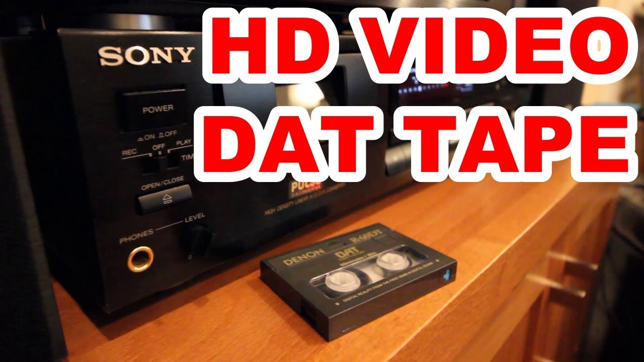 Sony DAT head amp mods and LED tape lights add on - YouTube