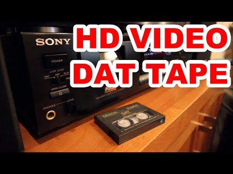 datvideo | Storing Video on Digital Audio Tape (DAT)