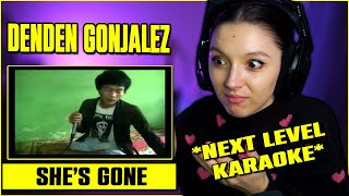 Deden Gonzales - She's Gone (Steelheart Cover) | FIRST TIME REACTION