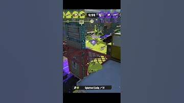 An Acrobatic Shot With Splat Charger in Splatoon 3! #shorts