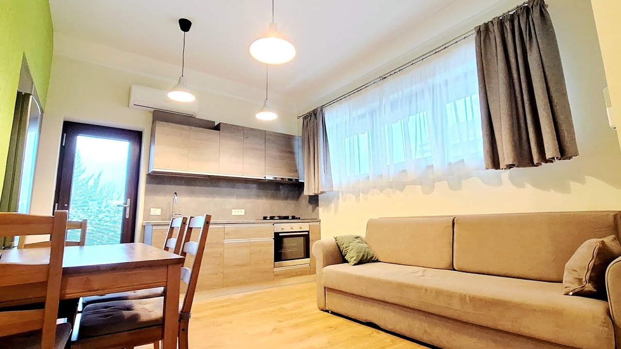 Oferim spre inchiriere apartament cu 2 camere, curte proprie, 2 locuri de parcare, in Giroc