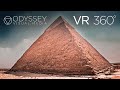 PYRAMIDS OF EGYPT IN 5.2K - IMMERSIVE 360° VR EXPERIENCE - GIZA & SAQQARA NECROPOLIS - جيزة بلاتي
