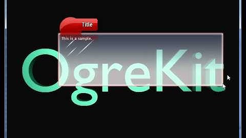 Ogrekit GUI - use libRocket