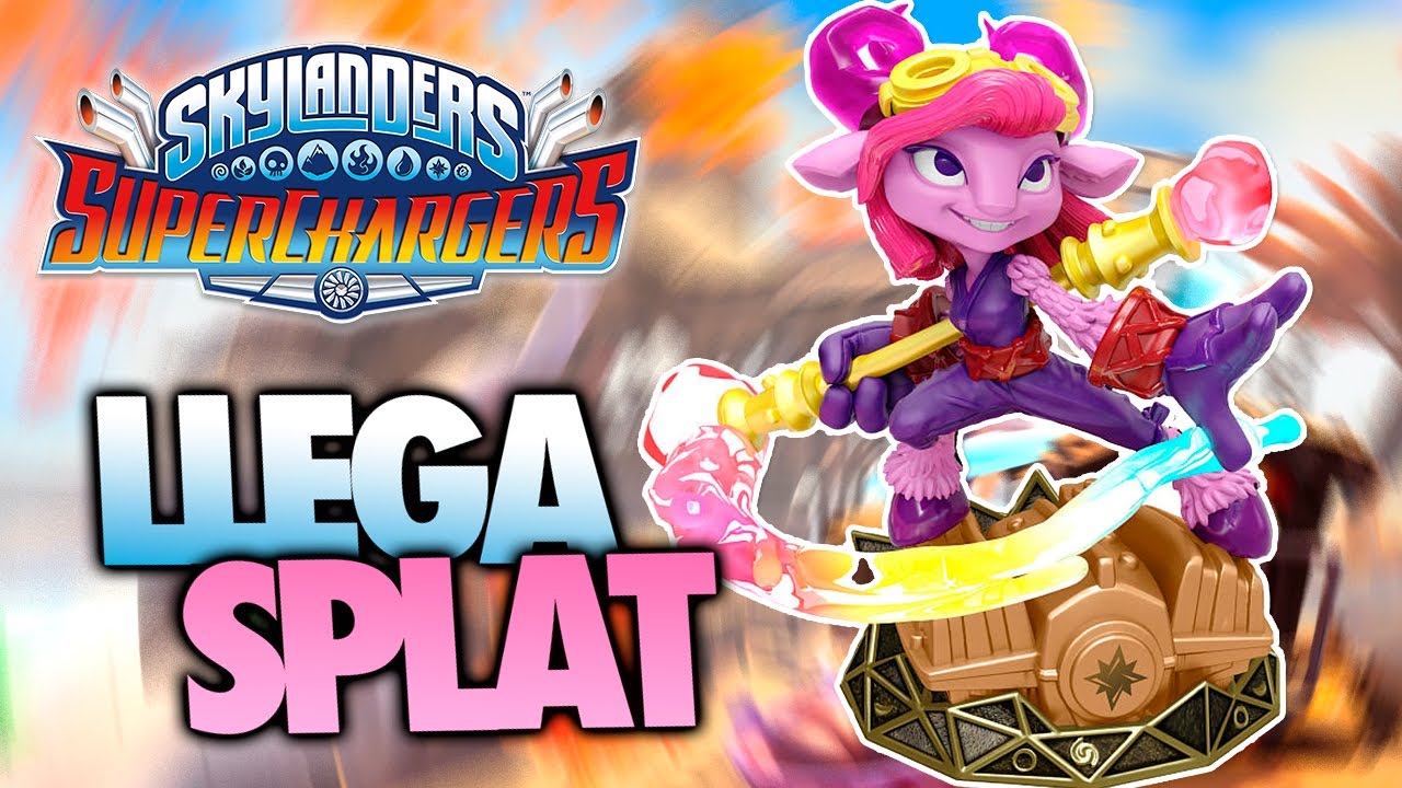 ¡LLEGA SPLAT PARA PINTAR! | Skylanders Superchargers #14 - YouTube