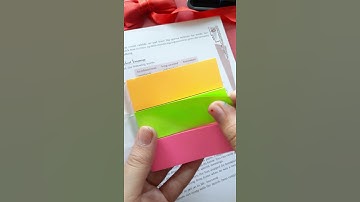 3 amazing uses of sticky notes||use sticky notes effectively in your studies||creation by Parangita