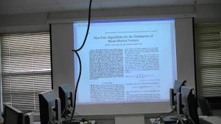 Matrix completion and video denoising