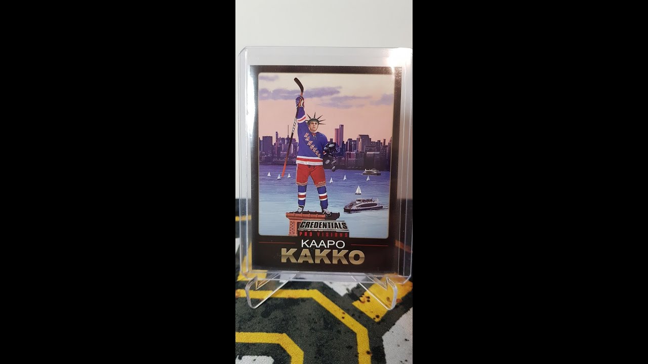 ROLO hockey break - UD serie2 19/20 , credentials 19/20, spx 19/20 ( hit Kakko)