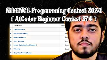 KEYENCE PROGRAMMING CONTEST 2024（ATCODER BEGINNER CONTEST 374)