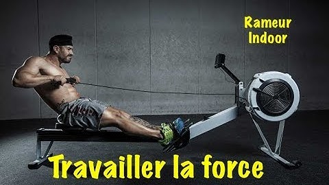 💪 Comment travailler la FORCE sur rameur 👊 - Concept2