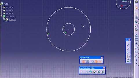 Catia V5 Tutorial 013   Contact Constraint