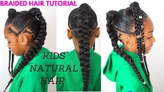 Quick Braided Hairstyle For Little Girls Videos Kansas City