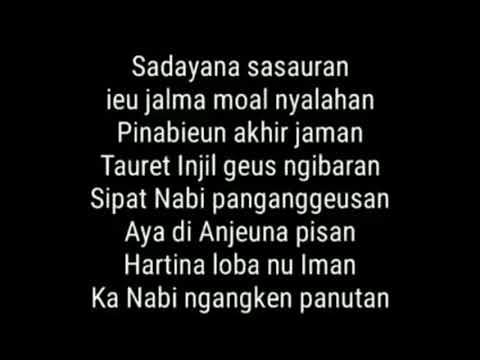 GUSTI URANG SAREREA KANJENG NABI MUHAMMAD S.A.W NADHOM FULL LIRIK