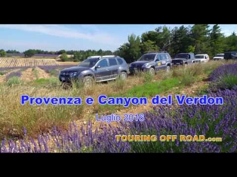 Provenza e Canyon del Verdon TOURING OFF ROAD - DUSTER PASSION