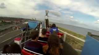 Roller Coaster On Ride POV - Great Yarmouth Pleasure Beach