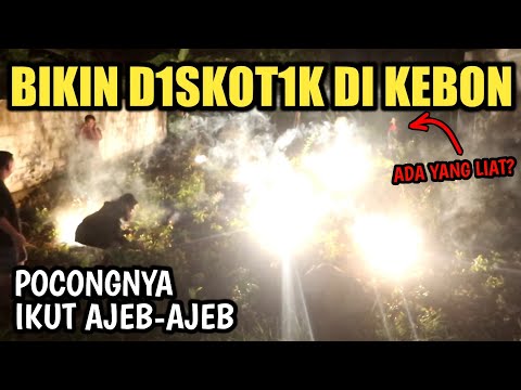 REKOR! NYUMET KEMBANG API DISCO TERBANYAK DI KEBUN hasilnya keren cahaya kelap-kelip kayak d15kot1k